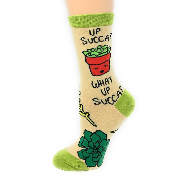 What Up Succa Socks