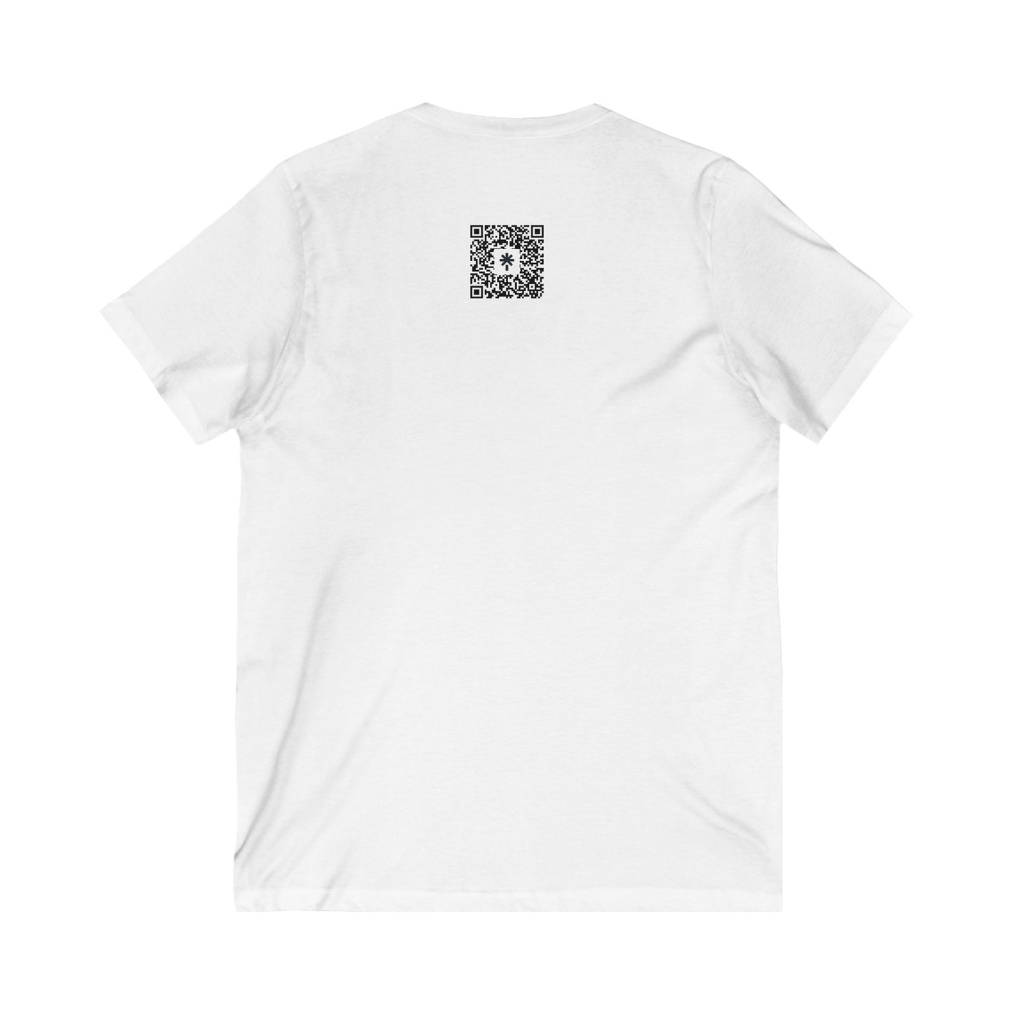 Unisex Jersey Short Sleeve V-Neck Tee