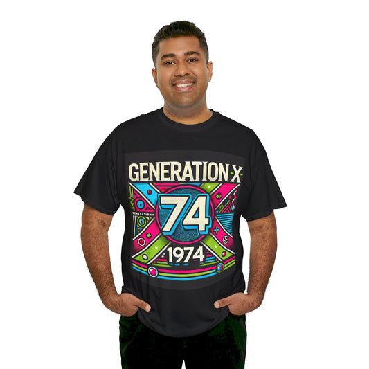 Generation X Unisex Heavy Cotton Tee