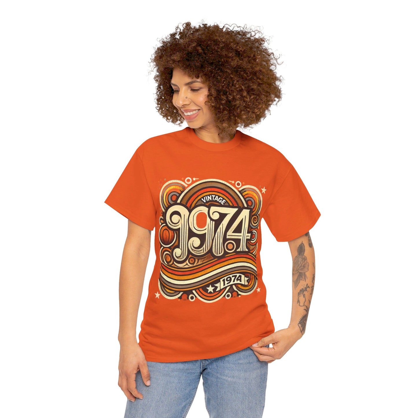 1974 Unisex Heavy Cotton Tee