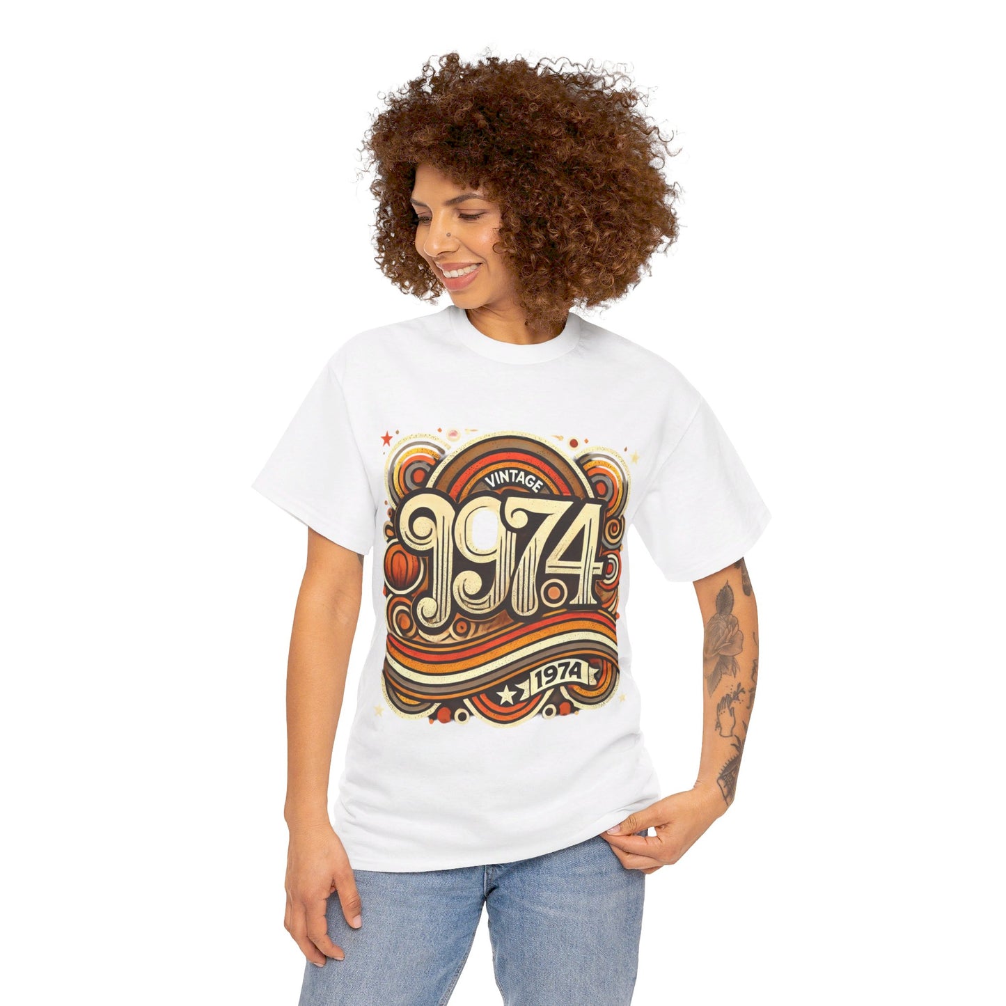 1974 Unisex Heavy Cotton Tee