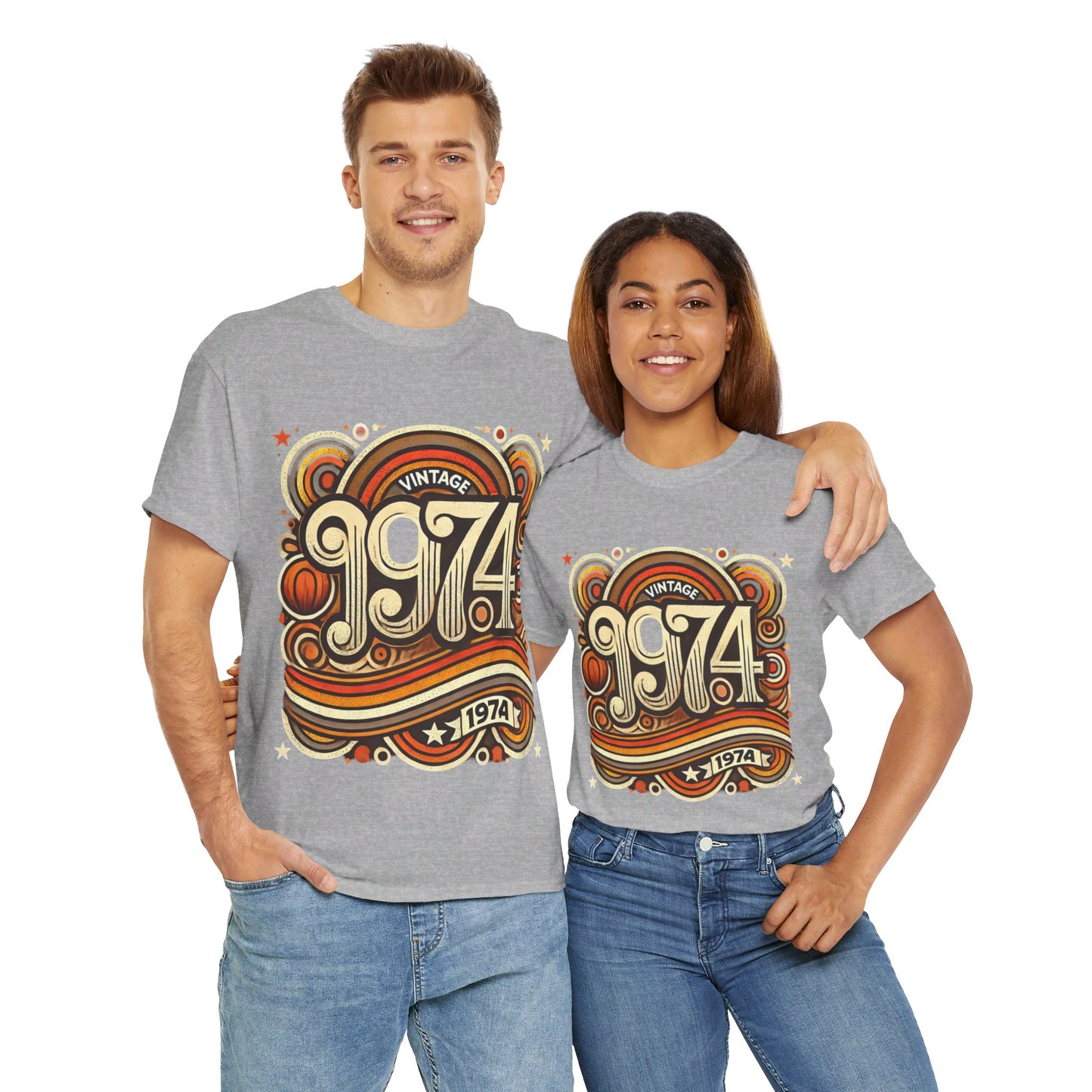 1974 Unisex Heavy Cotton Tee