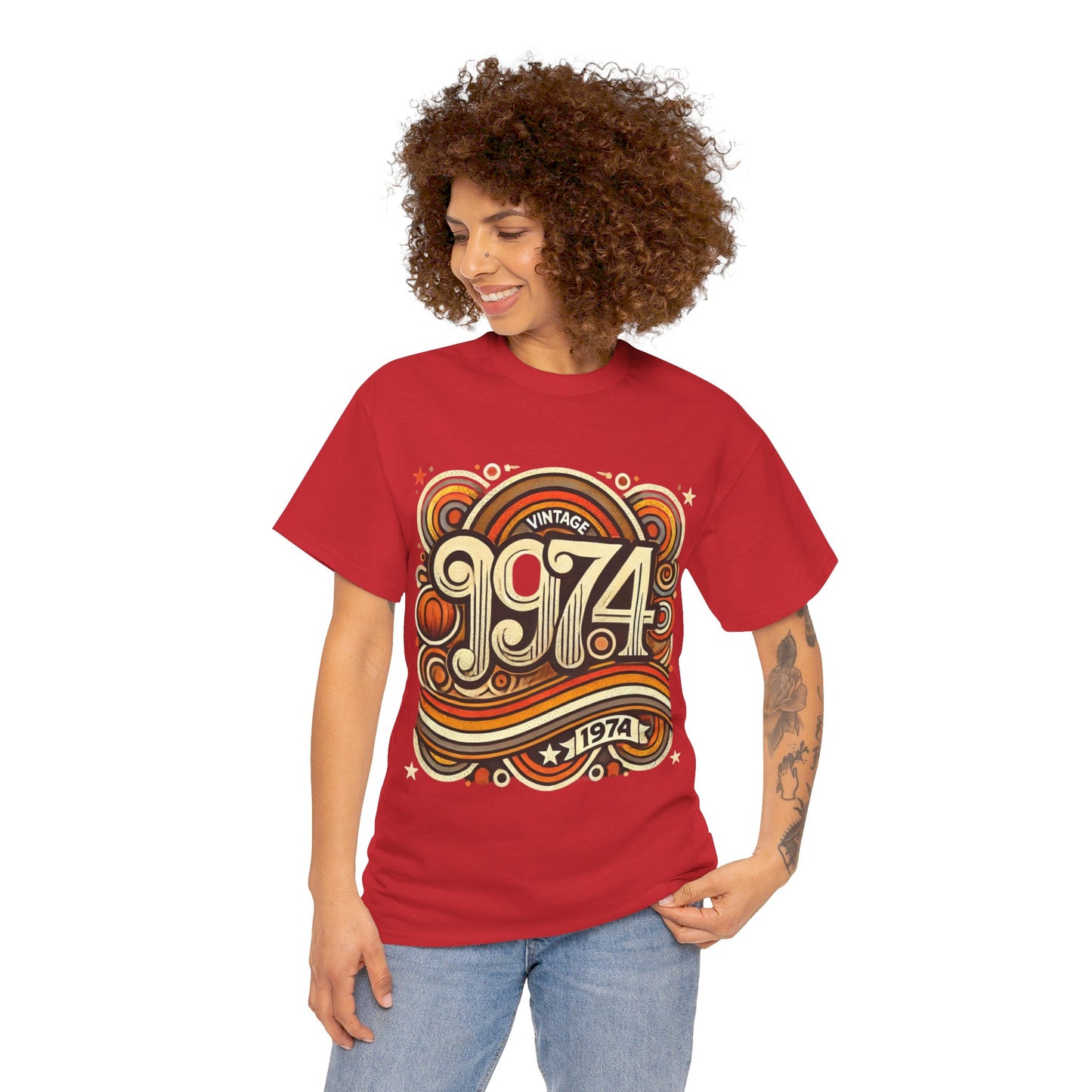 1974 Unisex Heavy Cotton Tee