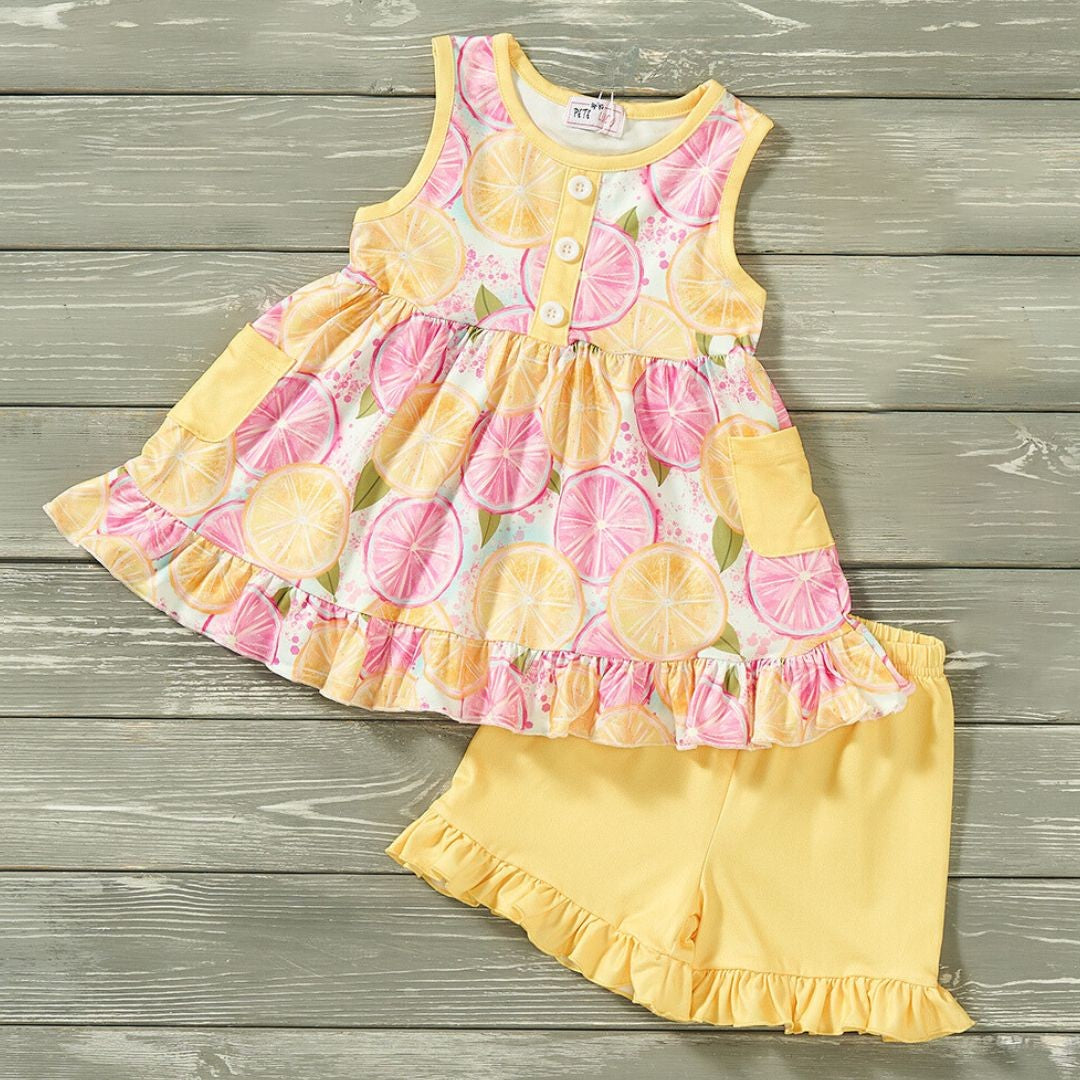 Lemon Burst - Short Set