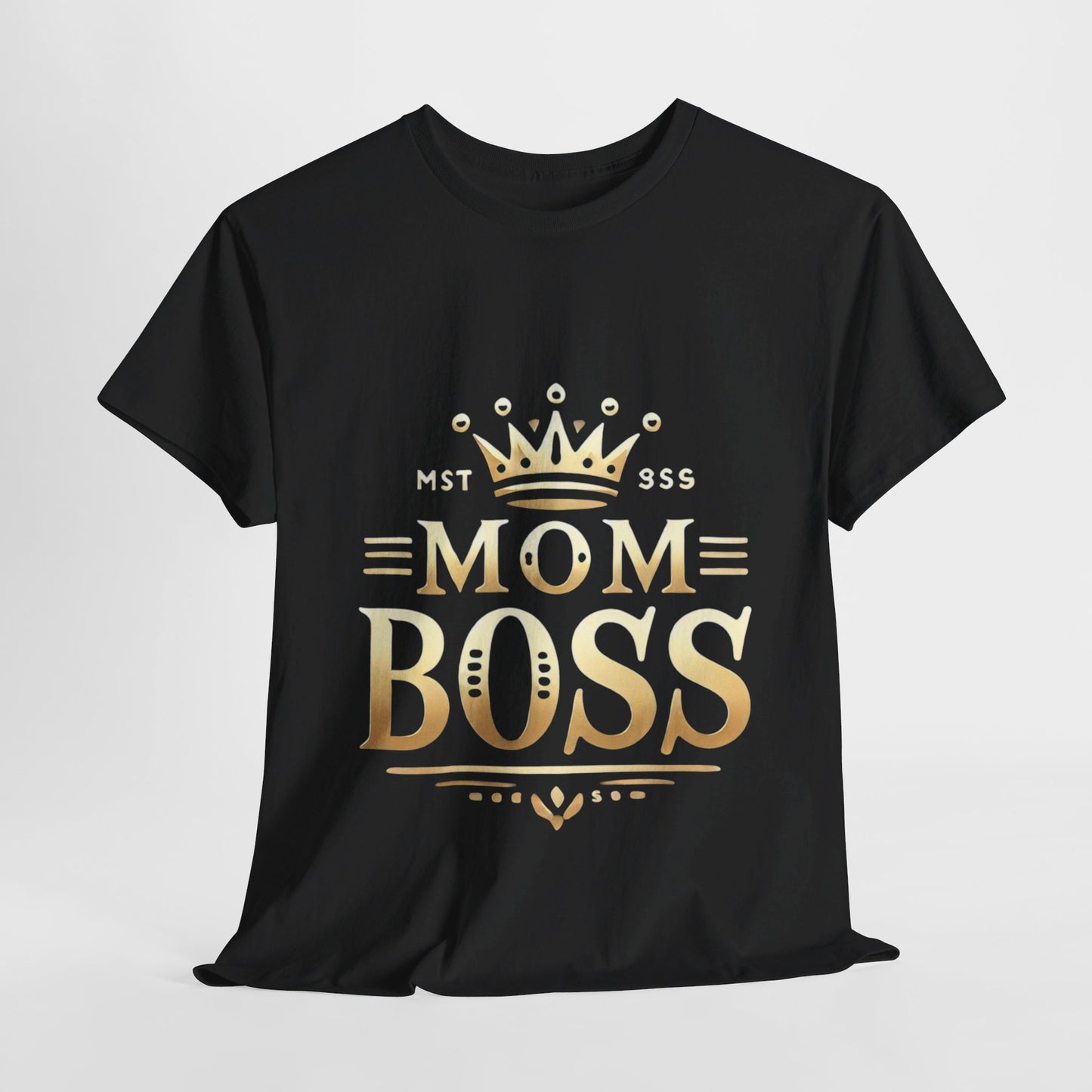 Mom Boss Heavy Cotton Tee