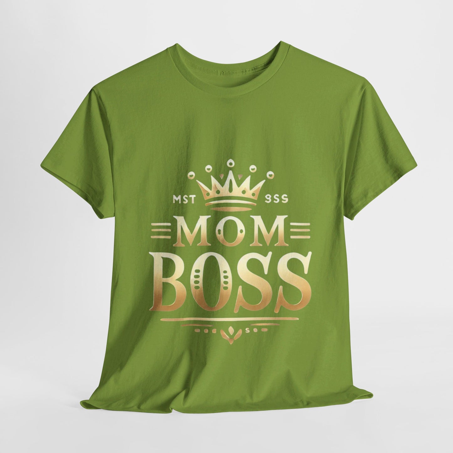 Mom Boss Heavy Cotton Tee