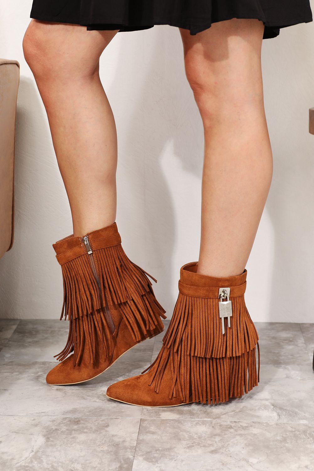 Tassel Booties