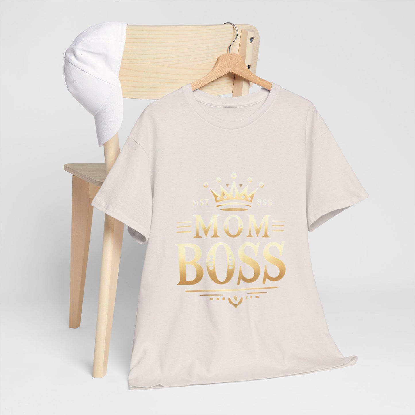 Mom Boss Heavy Cotton Tee