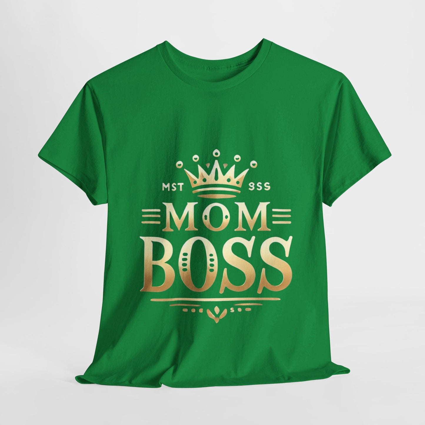 Mom Boss Heavy Cotton Tee