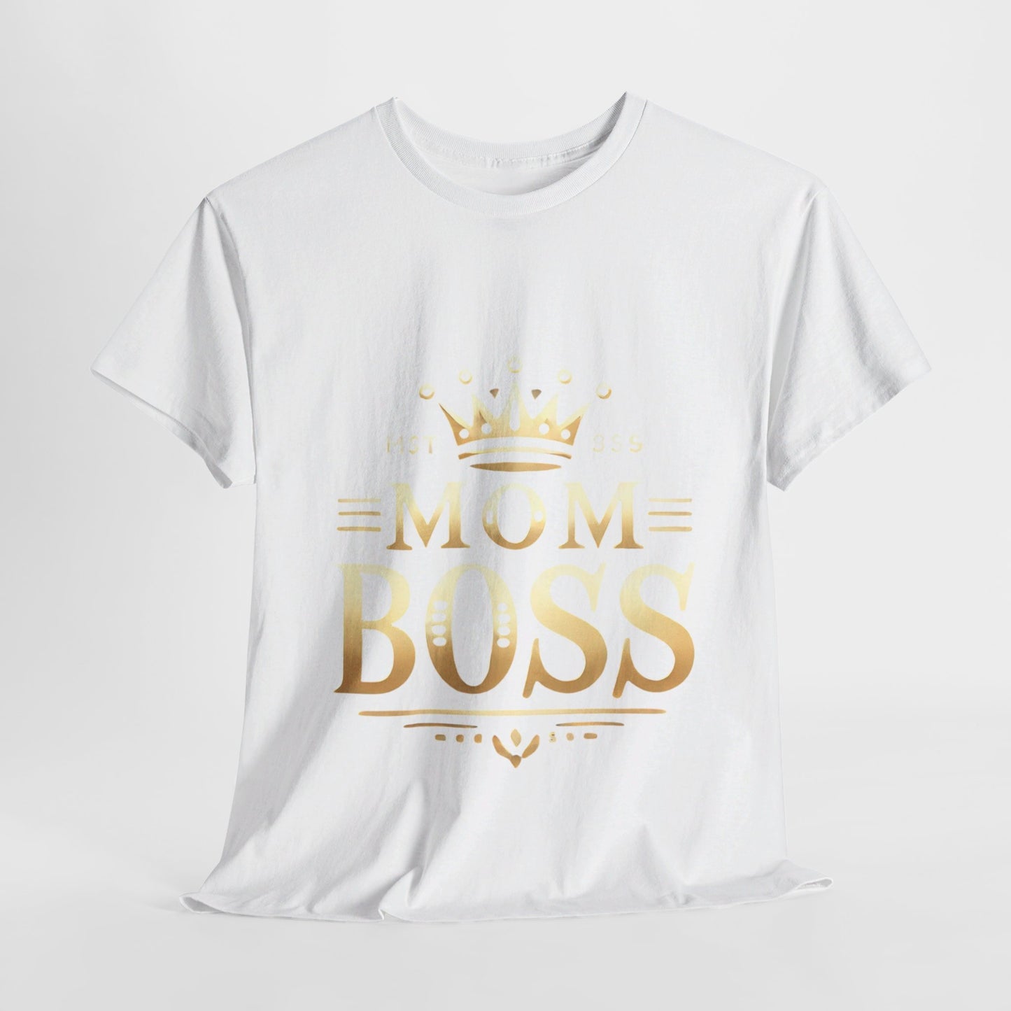 Mom Boss Heavy Cotton Tee