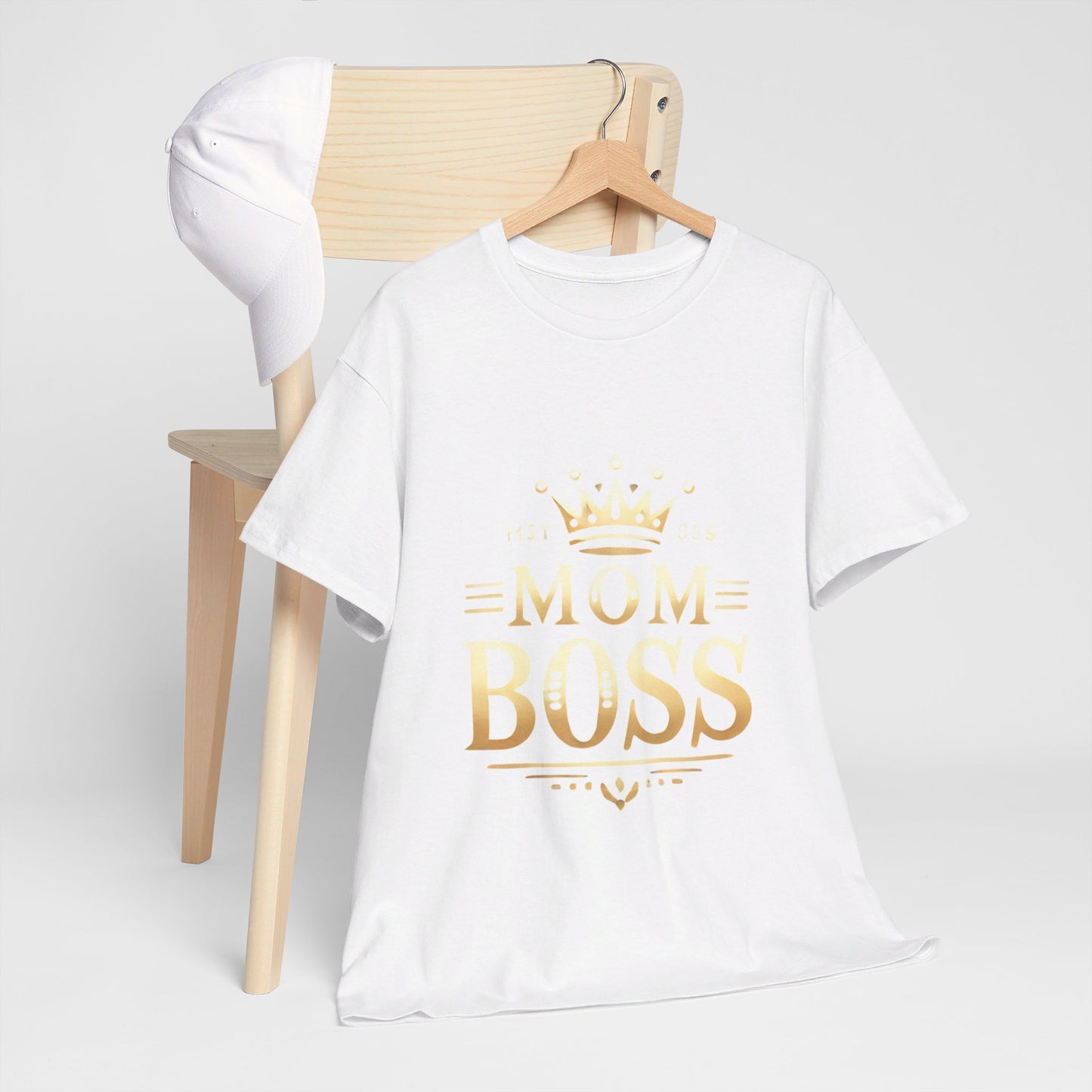 Mom Boss Heavy Cotton Tee