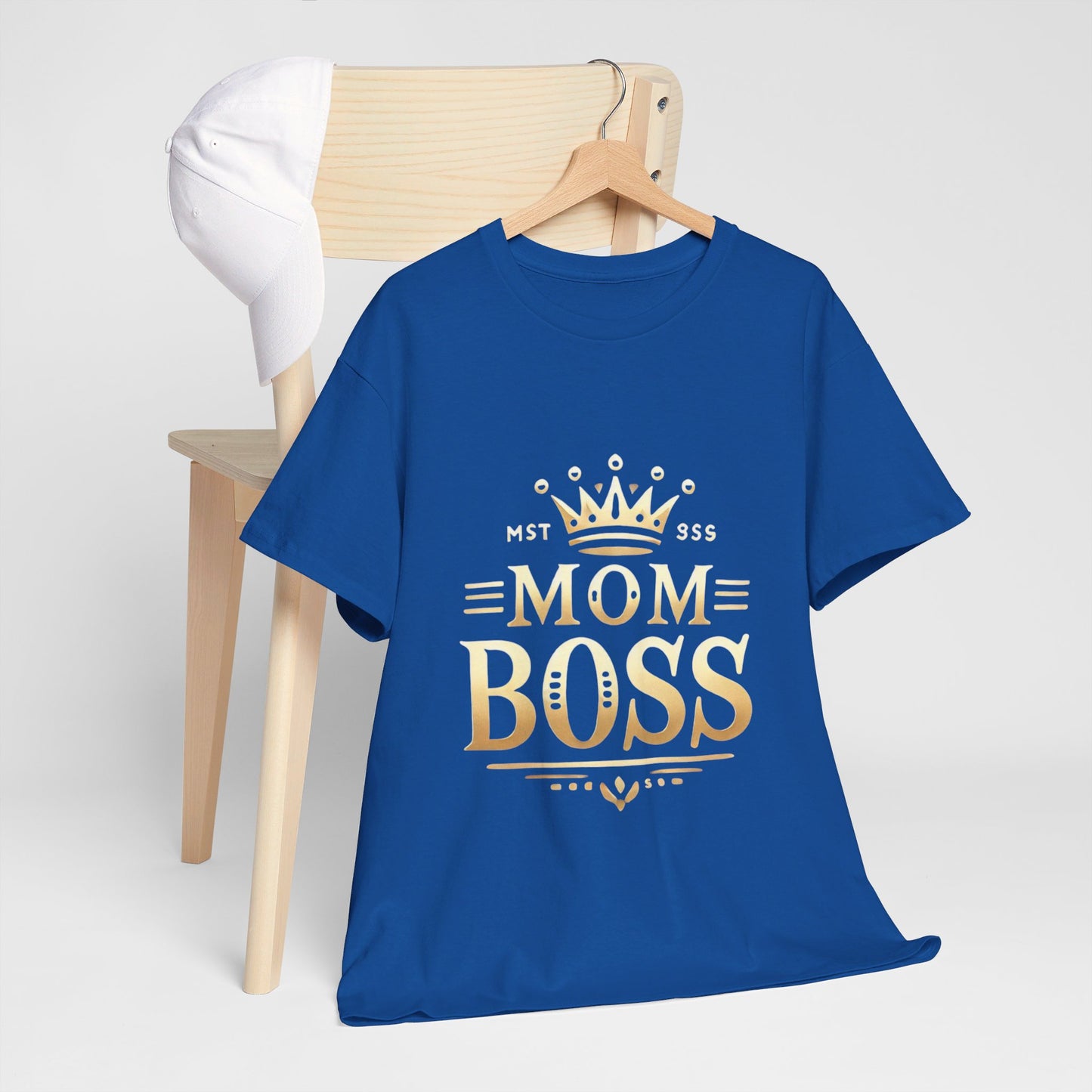 Mom Boss Heavy Cotton Tee