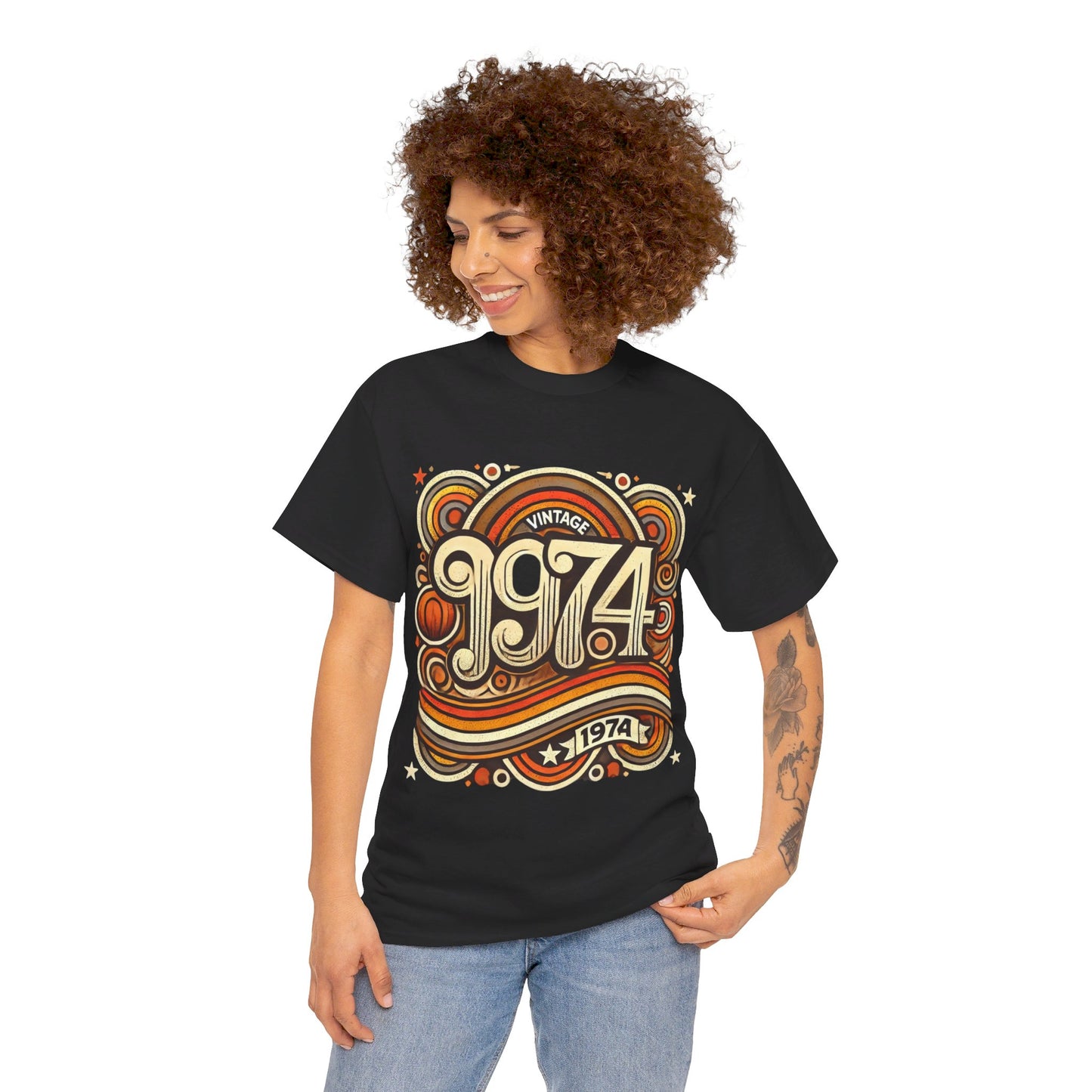 1974 Unisex Heavy Cotton Tee