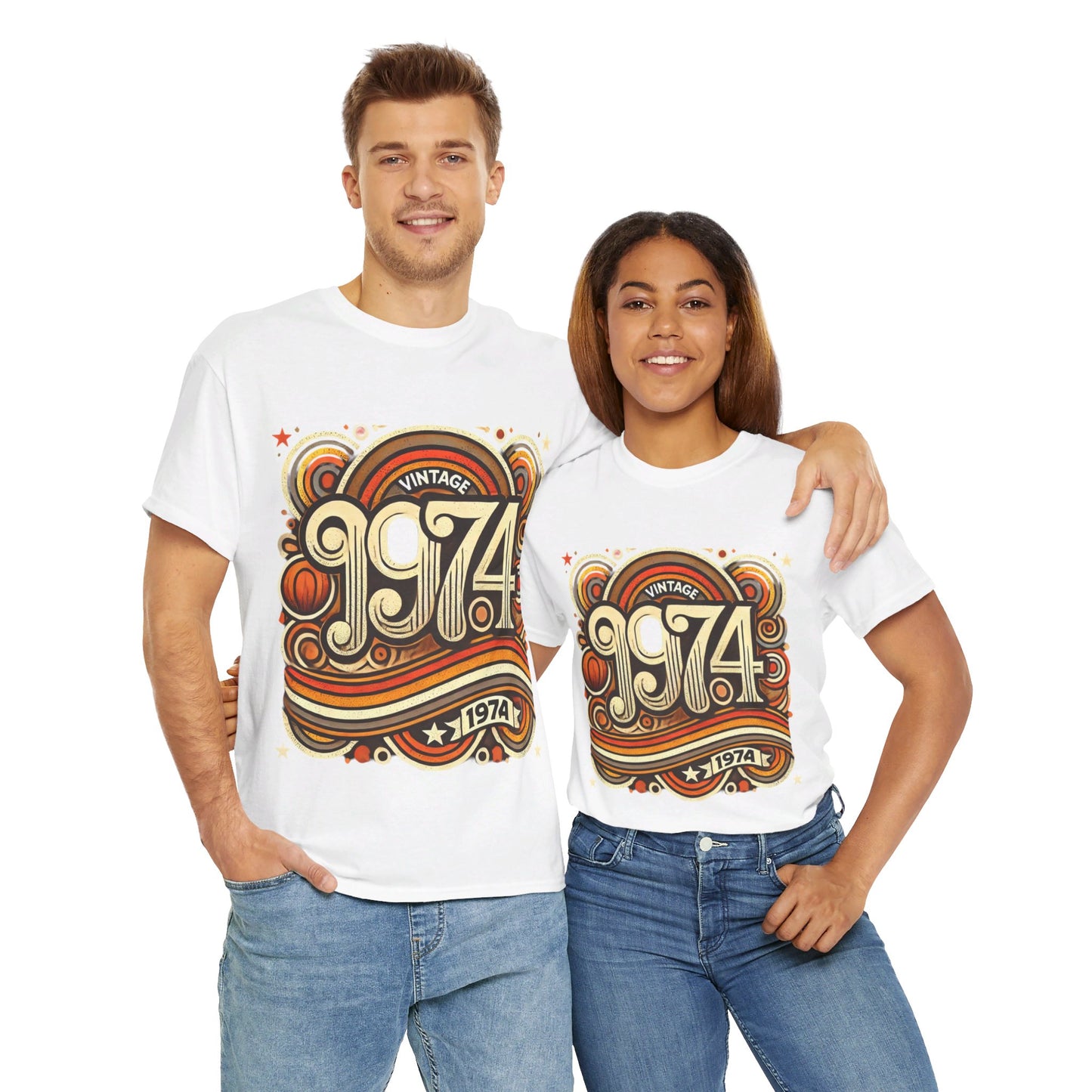 1974 Unisex Heavy Cotton Tee