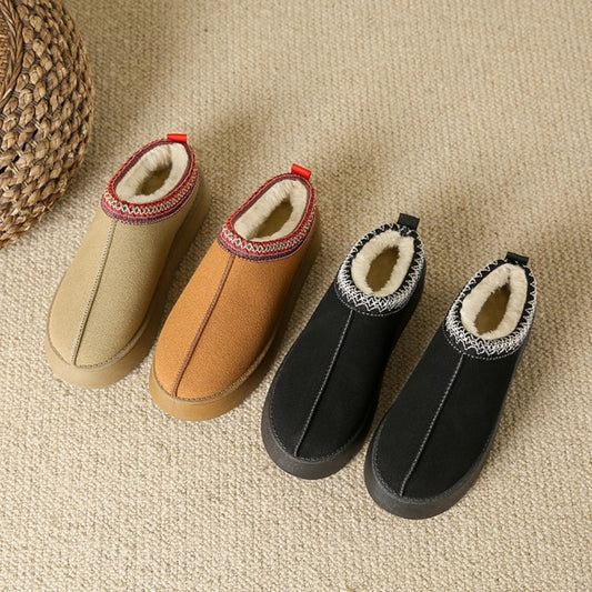 Fur Seam Slippers