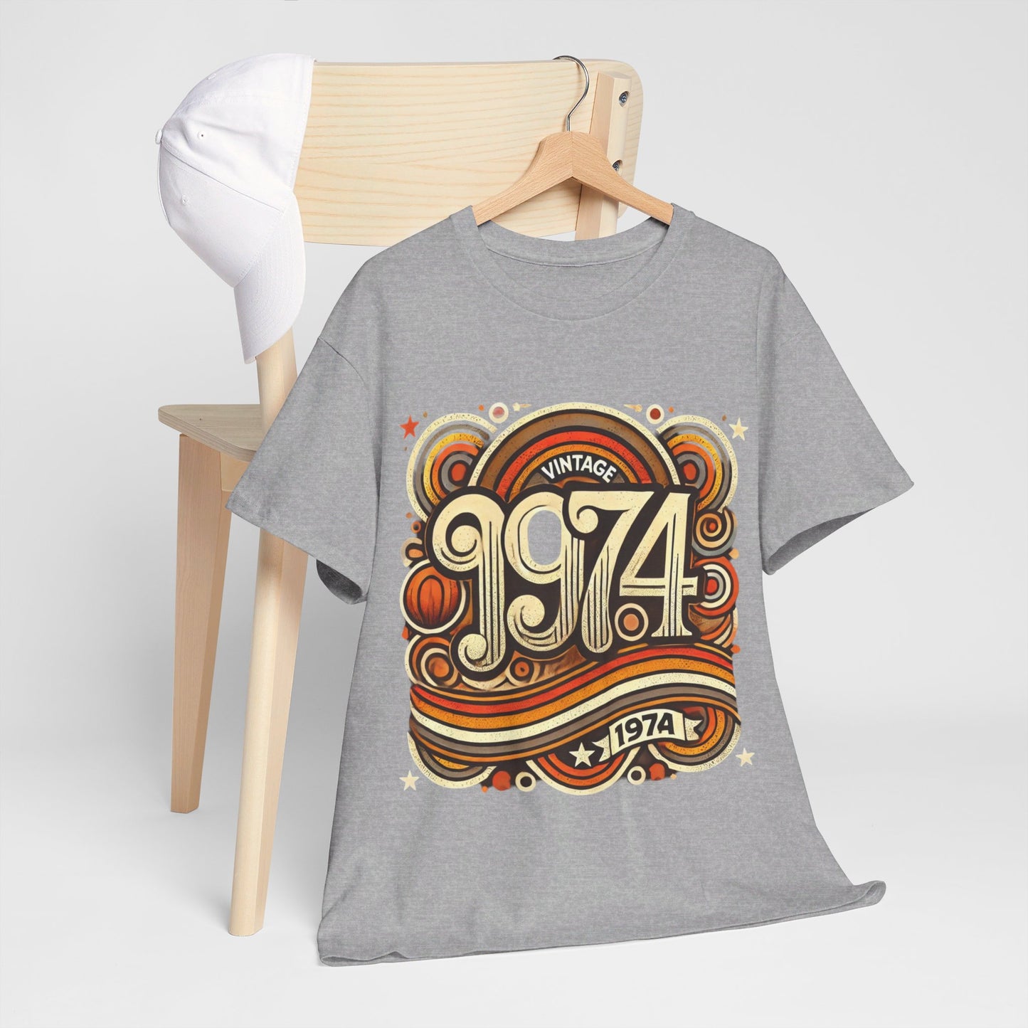 1974 Unisex Heavy Cotton Tee