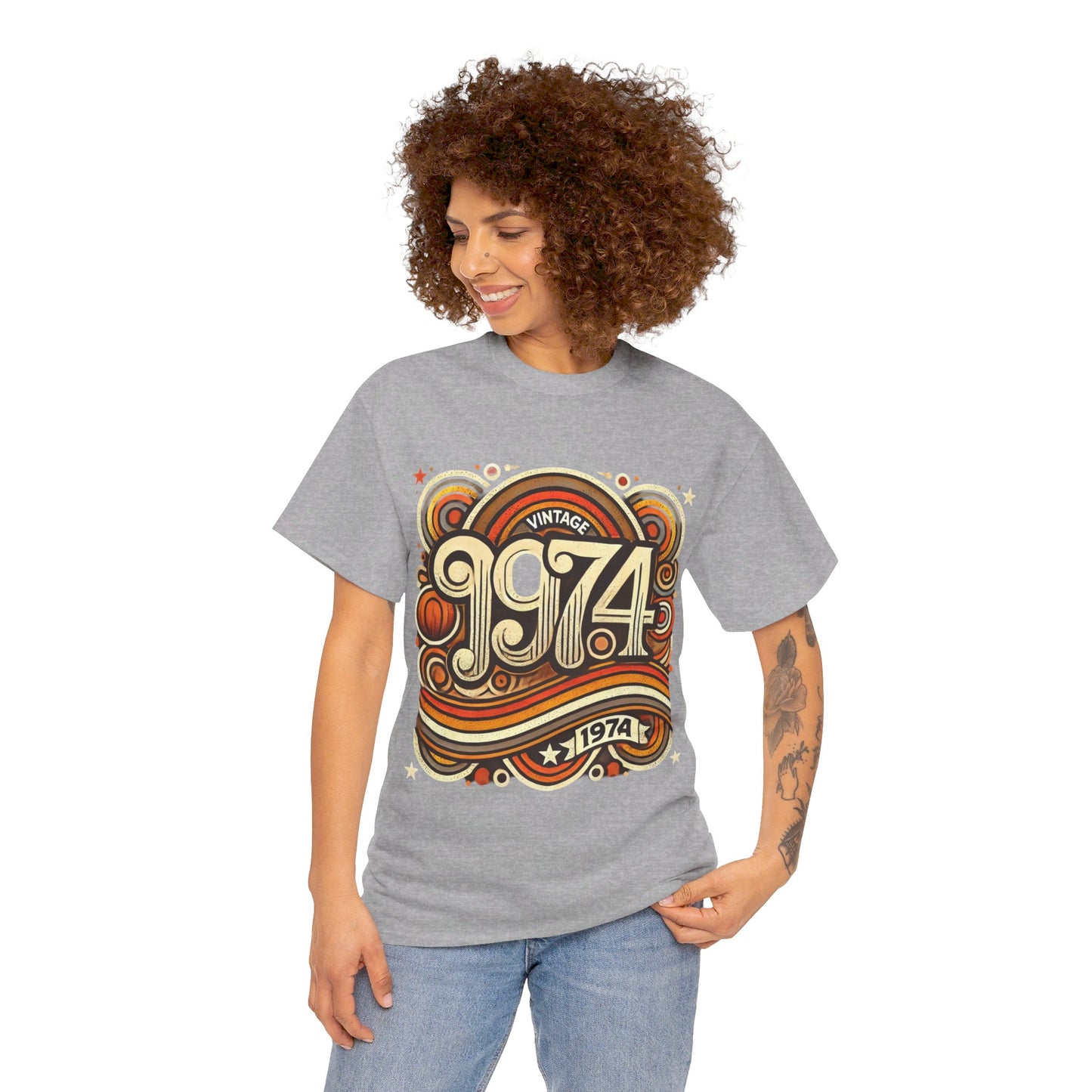 1974 Unisex Heavy Cotton Tee