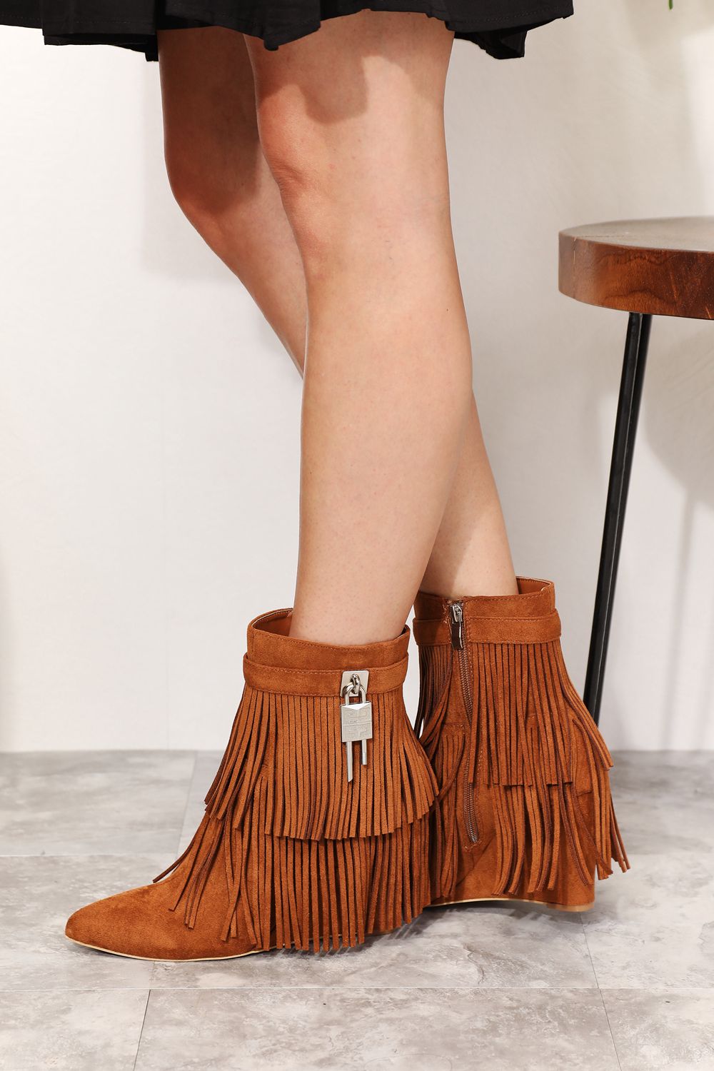 Tassel Booties