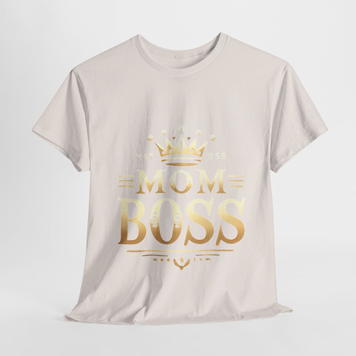 Mom Boss Heavy Cotton Tee