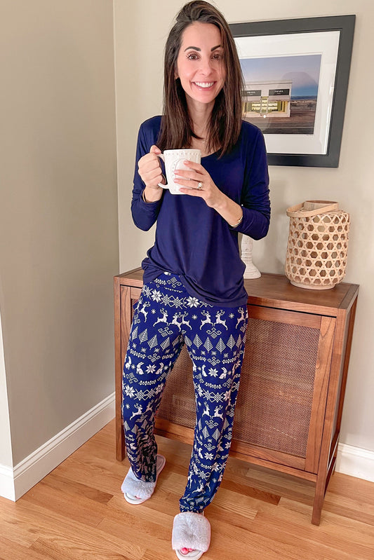 Christmas Two Piece Lounge Set