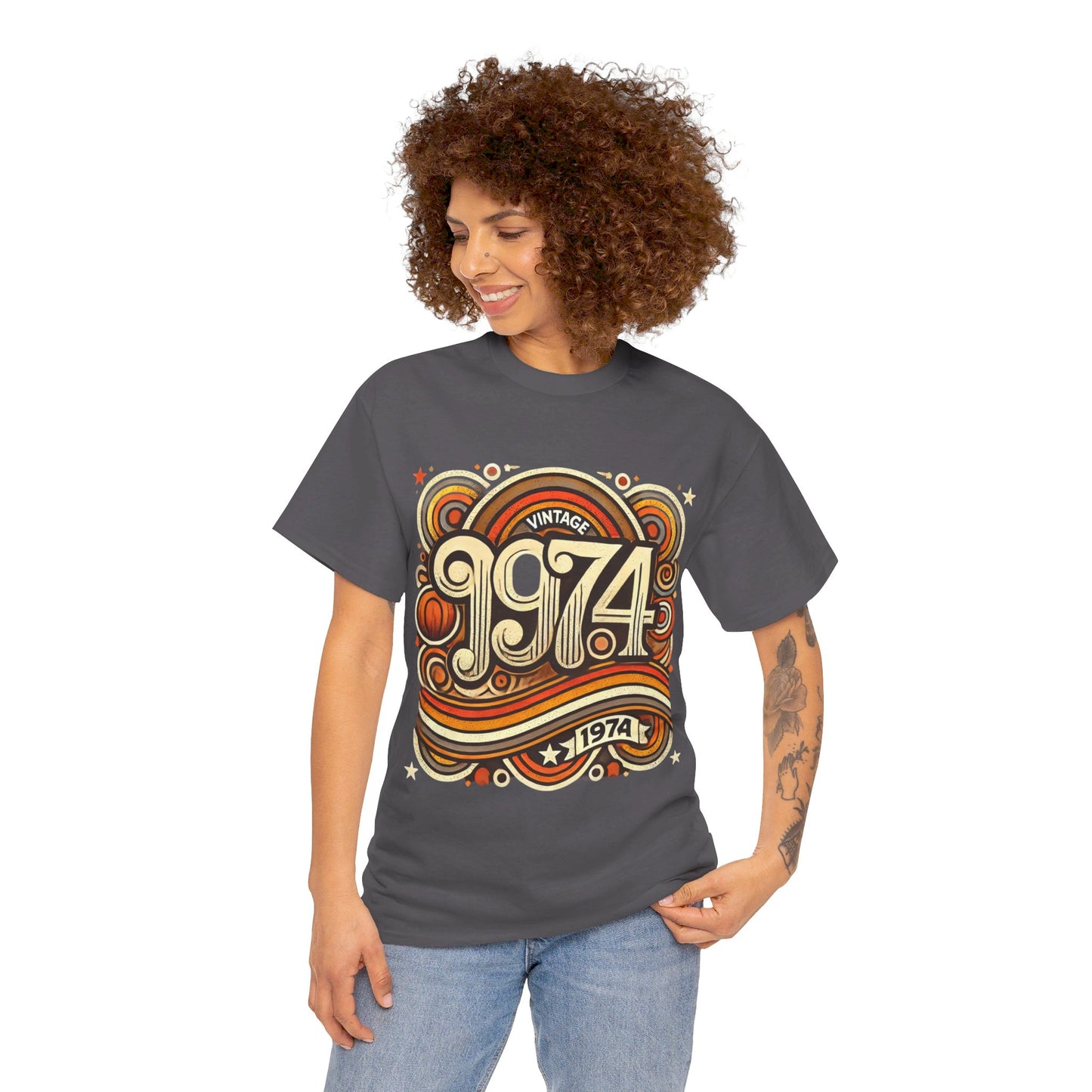 1974 Unisex Heavy Cotton Tee