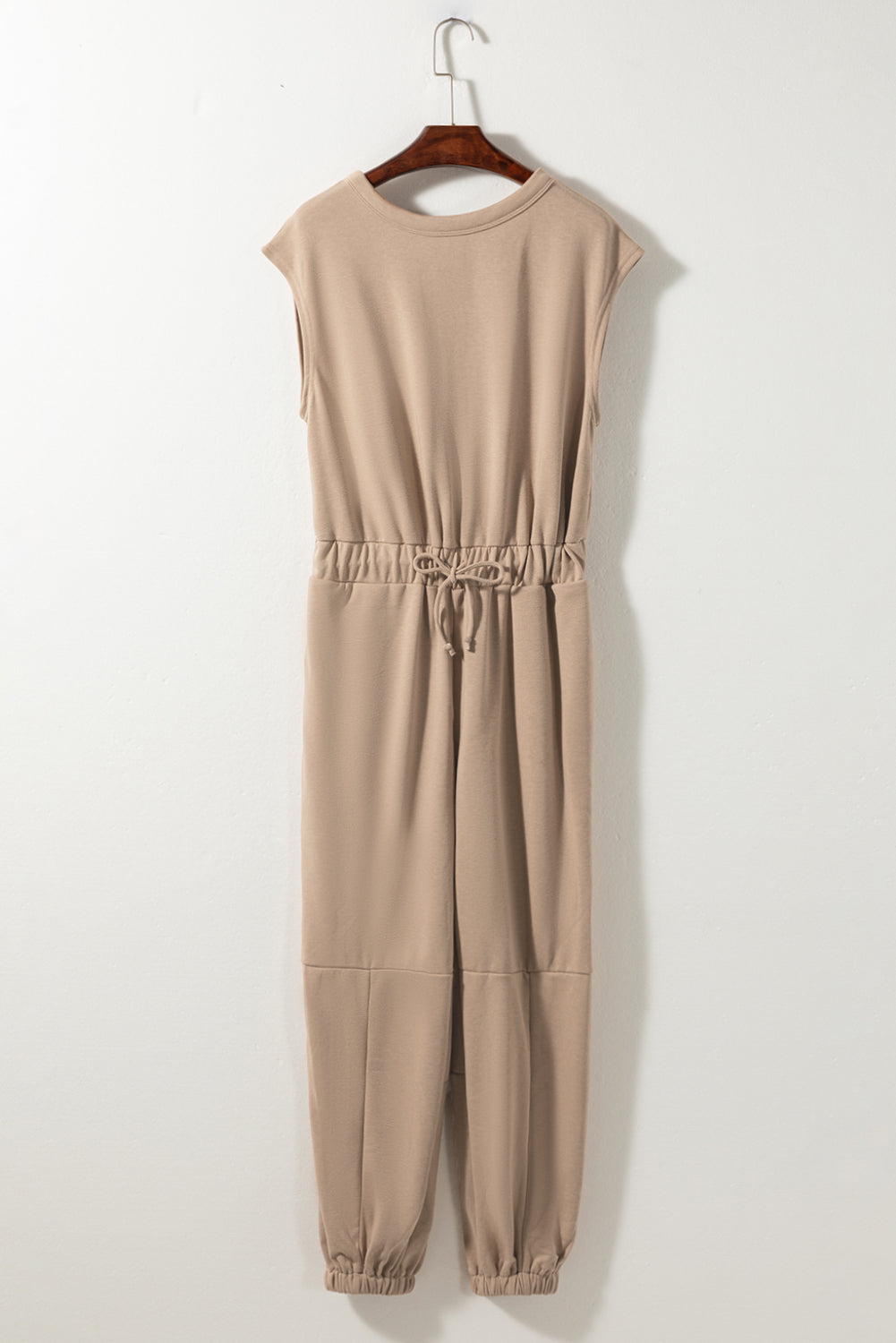 Cap Sleeve Open Back Jumpsuit
